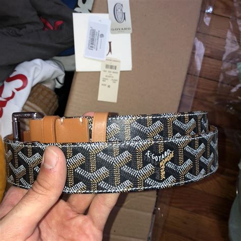 green goyard belt|bloomingdale goyard belt.